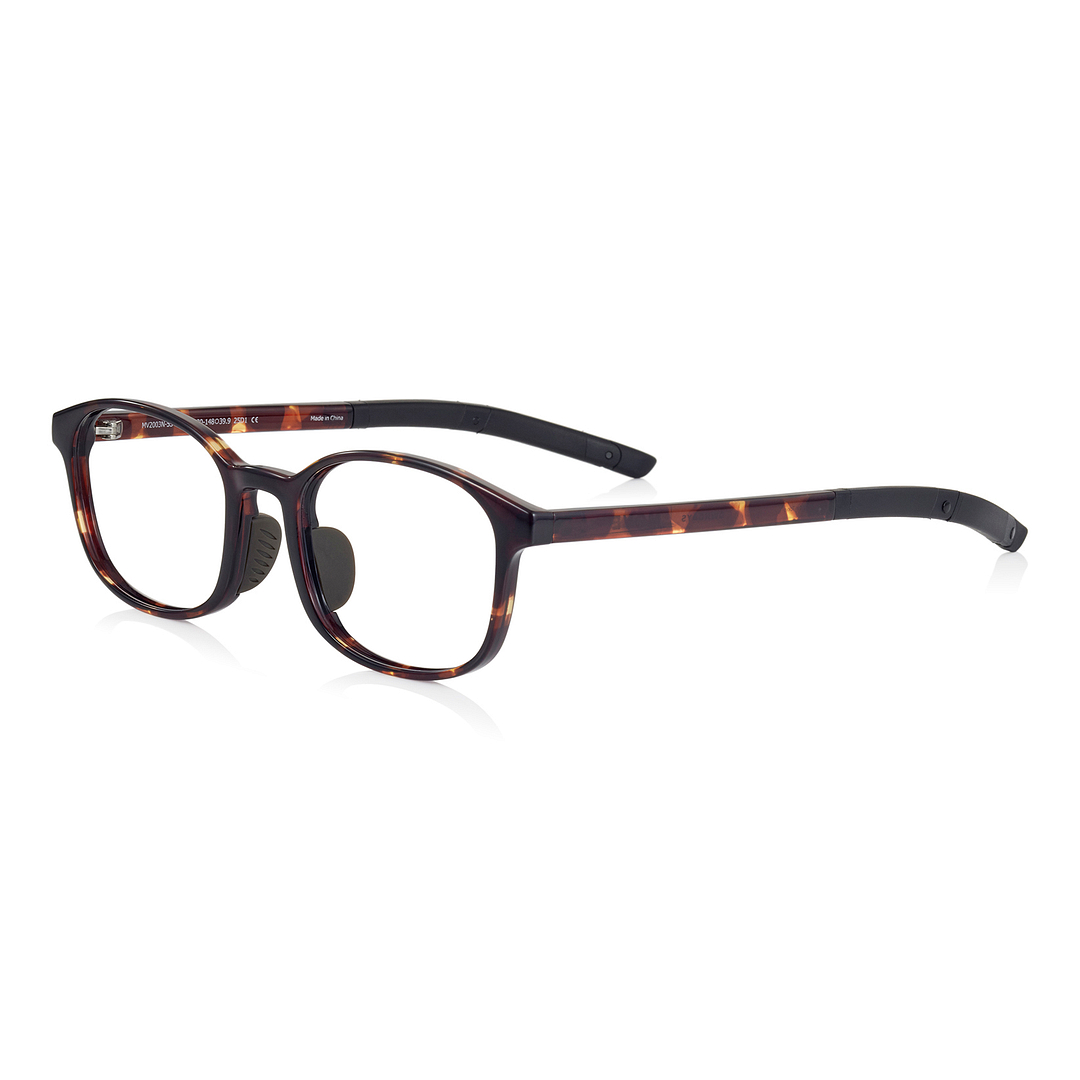 OWNDAYS | MOVE Brown Demi Full Rim Wellington left side